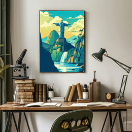 Christ the Redeemer Travel Poster PosterGoat