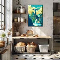 Christ the Redeemer Travel Poster PosterGoat