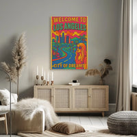 City of Dreams Vibrant Travel Poster PosterGoat