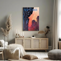 Cityscape Elegance: New York Travel Poster PosterGoat