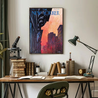 Cityscape Elegance: New York Travel Poster PosterGoat
