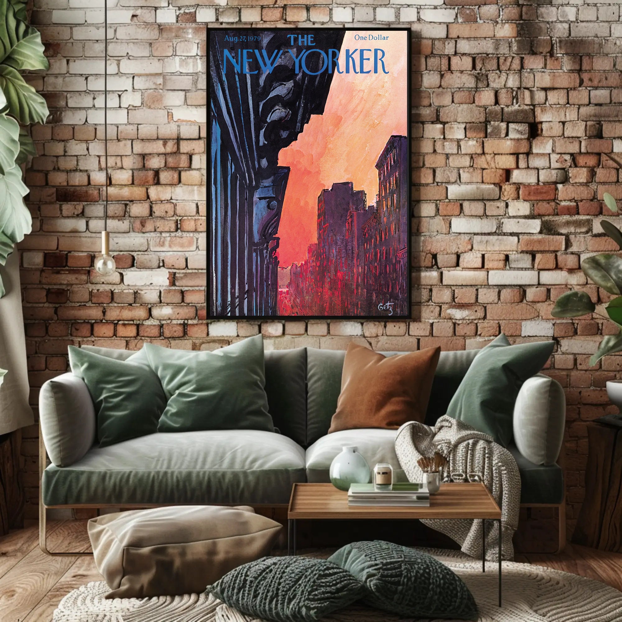 Cityscape Elegance: New York Travel Poster PosterGoat