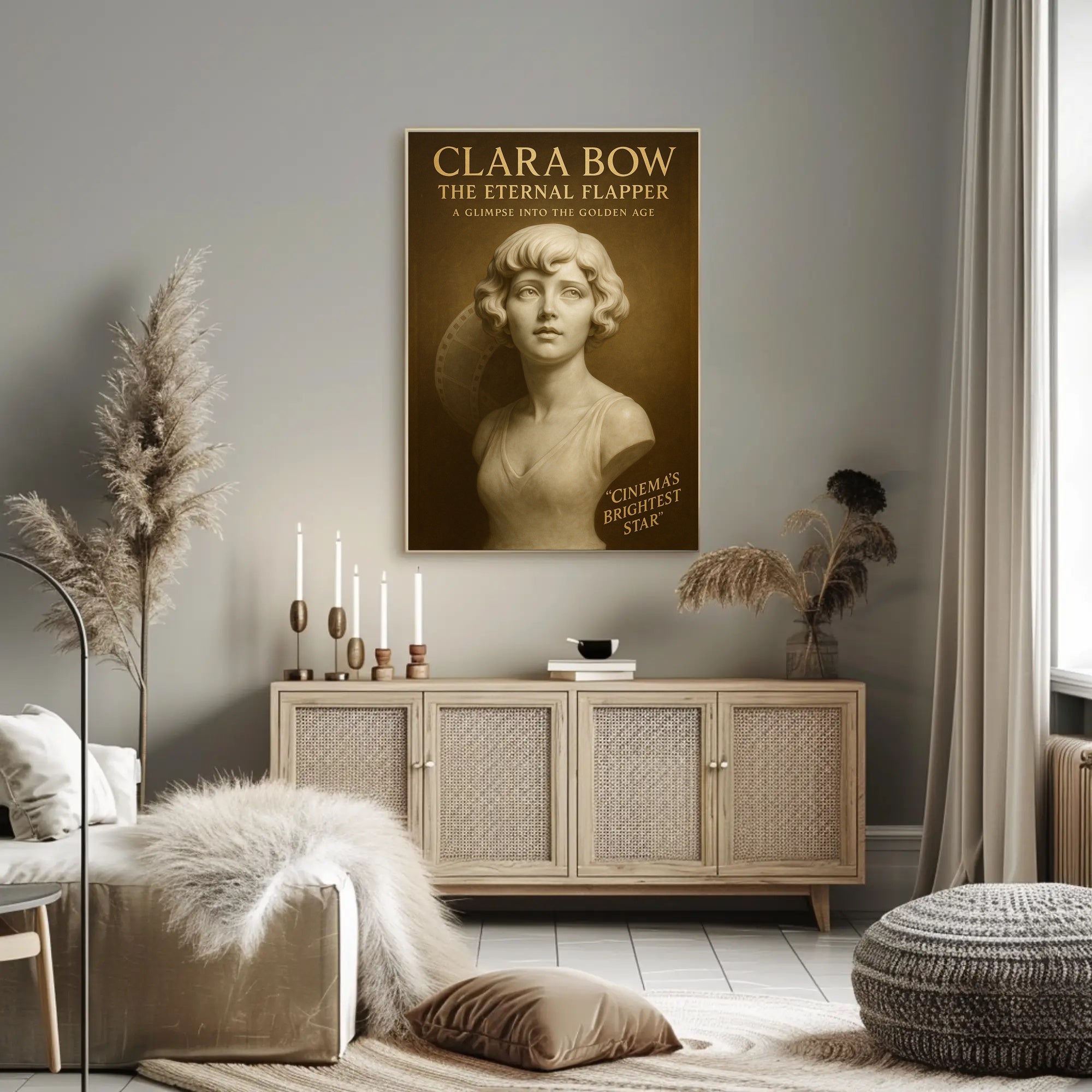 Clara Bow Eternal Flapper Poster Art Print PosterGoat