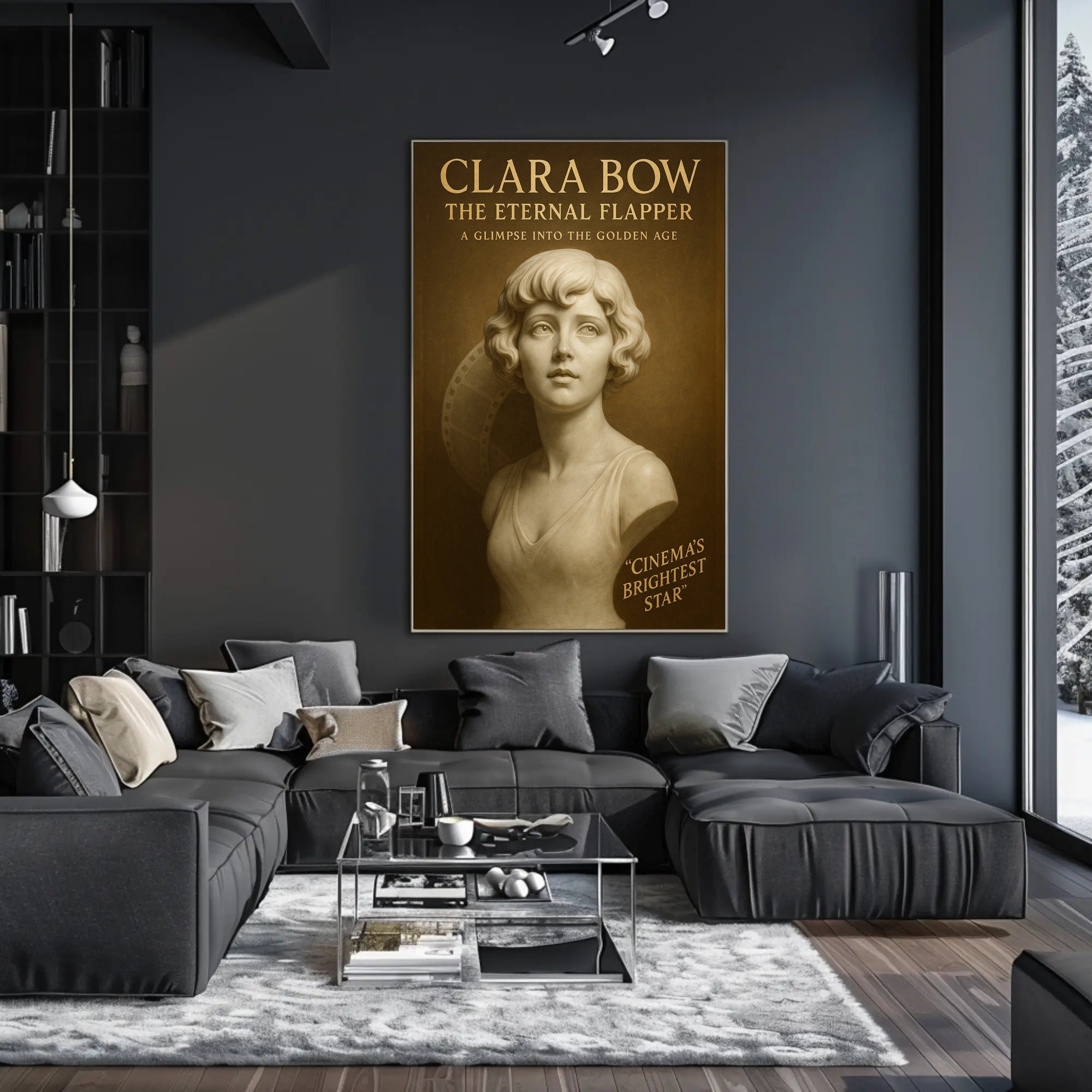 Clara Bow Eternal Flapper Poster Art Print PosterGoat
