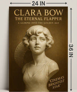 Clara Bow Eternal Flapper Poster Art Print PosterGoat