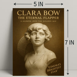 Clara Bow Eternal Flapper Poster Art Print PosterGoat