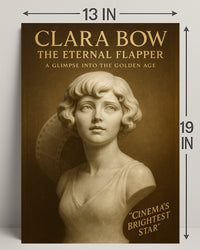 Clara Bow Eternal Flapper Poster Art Print PosterGoat