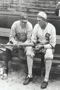 Classic Baseball Legends in Nostalgic Sports Poster PosterGoat