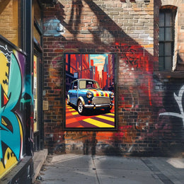 Classic Car Vibrance Pop Culture Poster PosterGoat