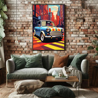 Classic Car Vibrance Pop Culture Poster PosterGoat