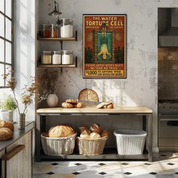Classic Escape Artist Magic Show Poster - Cultural or Heritage Poster PosterGoat
