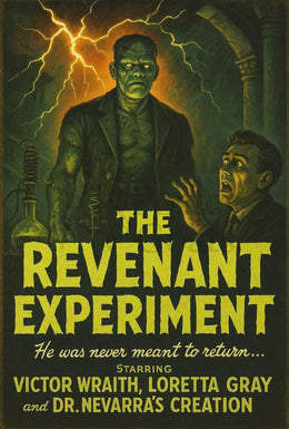 Classic Gothic Horror Reanimated Monster Pop Culture Poster PosterGoat