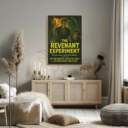 Classic Gothic Horror Reanimated Monster Pop Culture Poster PosterGoat