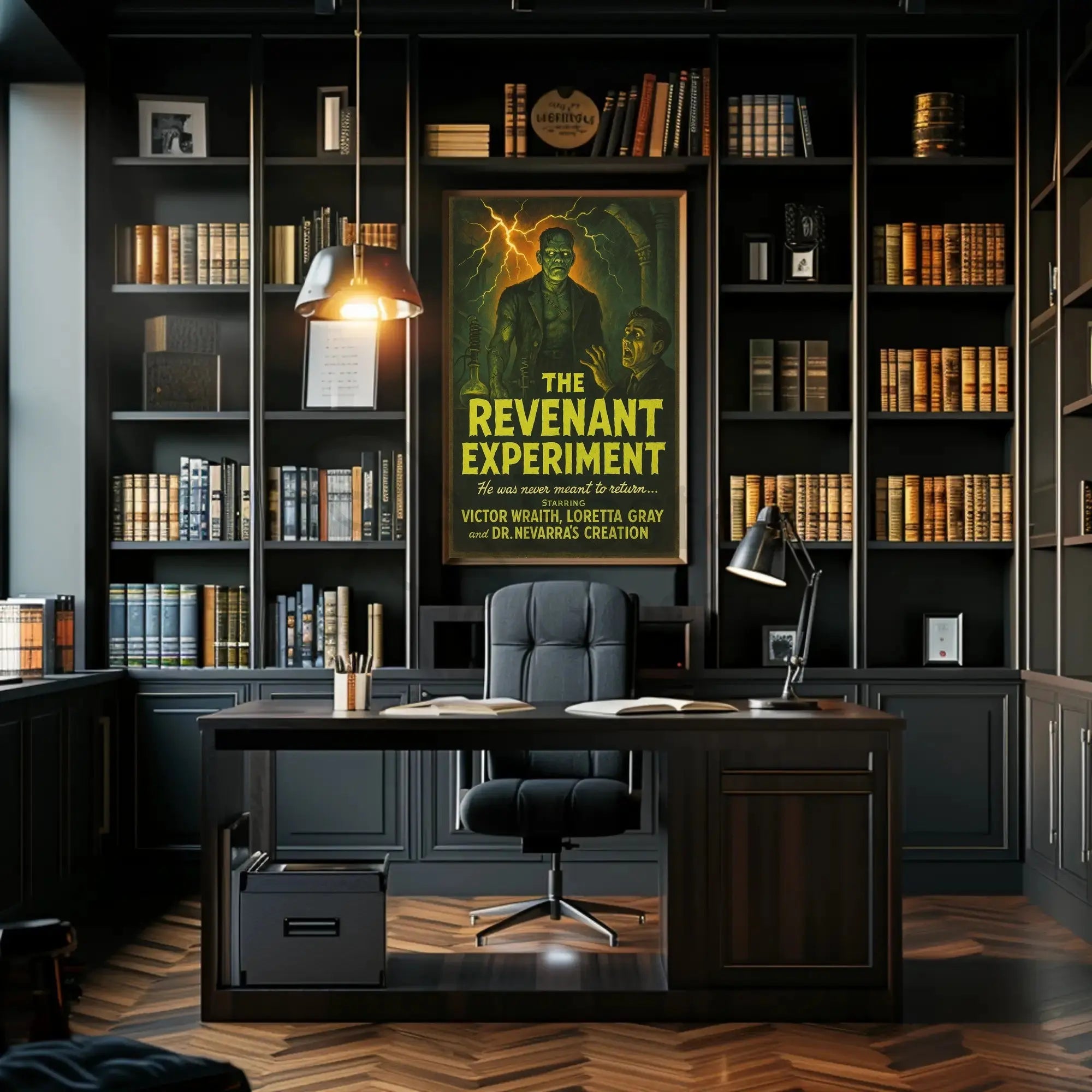 Classic Gothic Horror Reanimated Monster Pop Culture Poster PosterGoat