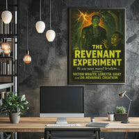 Classic Gothic Horror Reanimated Monster Pop Culture Poster PosterGoat