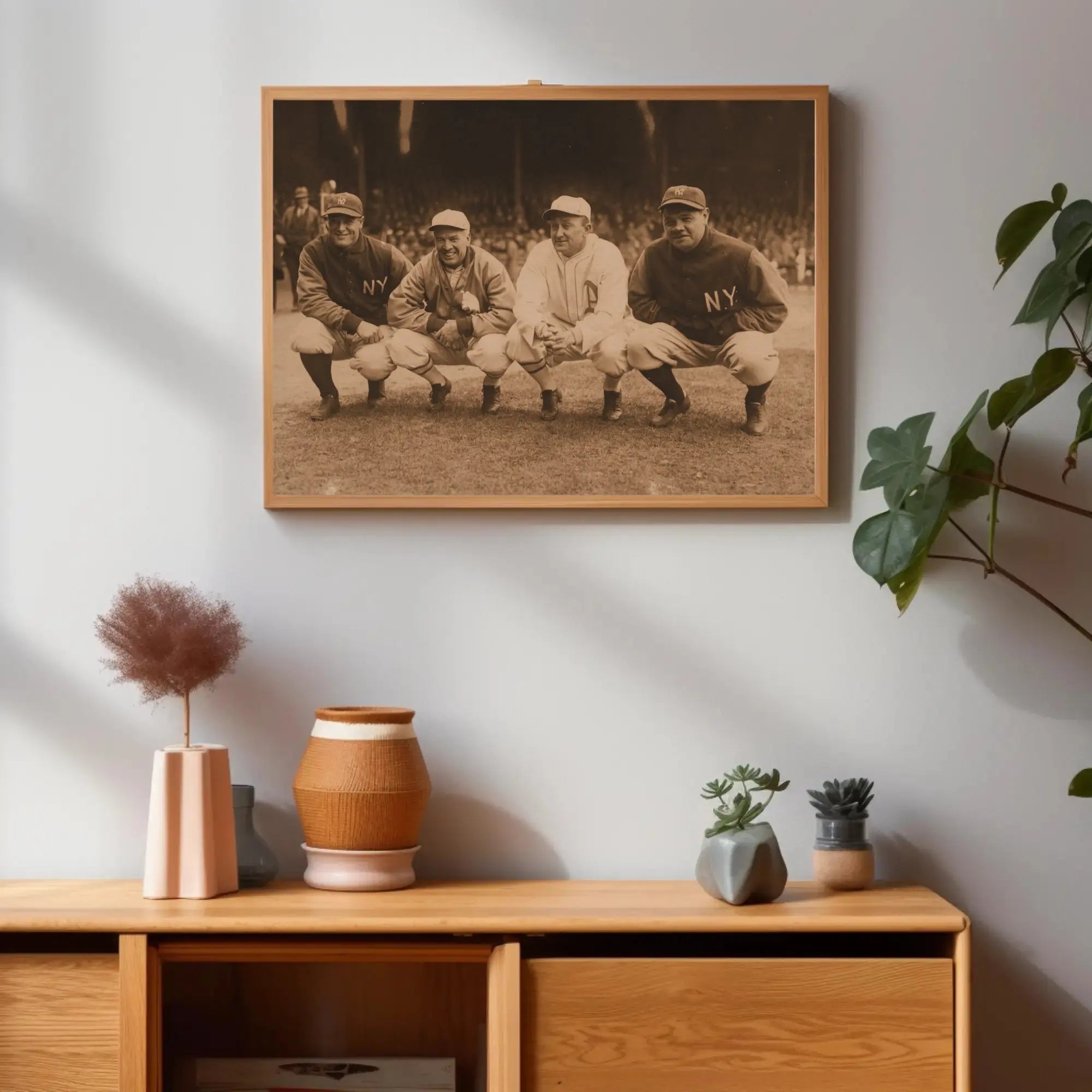 Classic New York Baseball Team Vintage Sports Poster PosterGoat