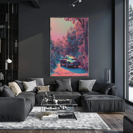 Classic Porsche Scenic Dreamscape Poster PosterGoat