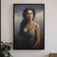 Classical Woman in Serenity Artistic Poster PosterGoat