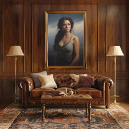 Classical Woman in Serenity Artistic Poster PosterGoat