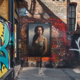 Classical Woman in Serenity Artistic Poster PosterGoat