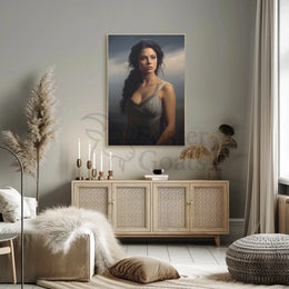 Classical Woman in Serenity Artistic Poster PosterGoat