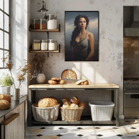 Classical Woman in Serenity Artistic Poster PosterGoat