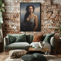 Classical Woman in Serenity Artistic Poster PosterGoat
