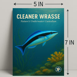 Cleaner Wrasse Natures Underwater Custodian Poster PosterGoat