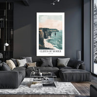 Cliffs of Moher Ireland Travel Poster PosterGoat
