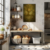 Clockwork Nature Realism Steampunk Artistic Poster PosterGoat