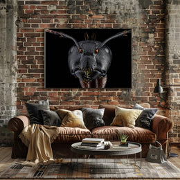 Close-Up Macro Ant Art Print Animal Poster PosterGoat