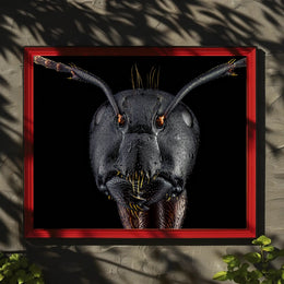 Close-Up Macro Ant Art Print Animal Poster PosterGoat