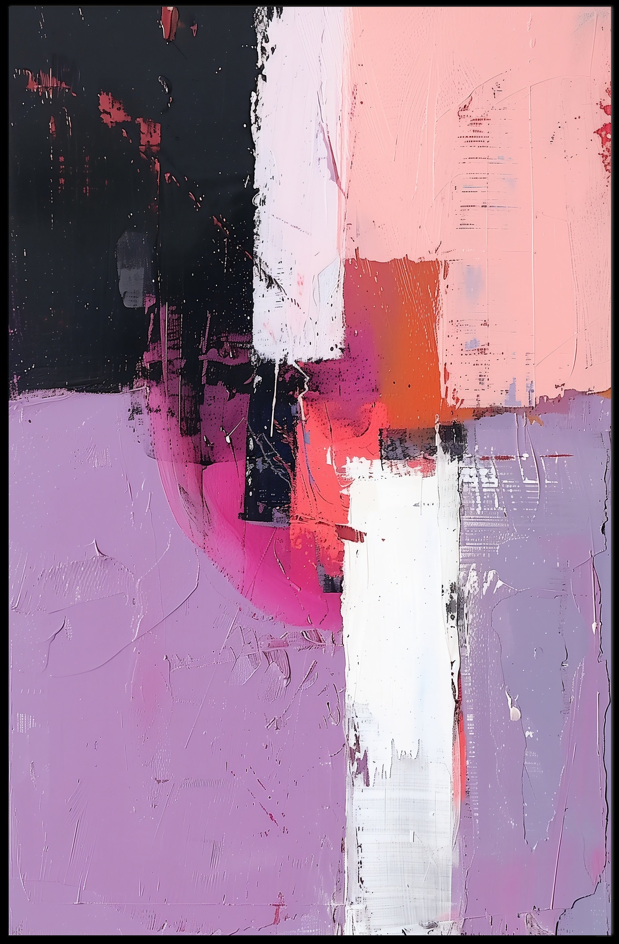Colorful Abstract Art Print for Artistic Expression Poster PosterGoat