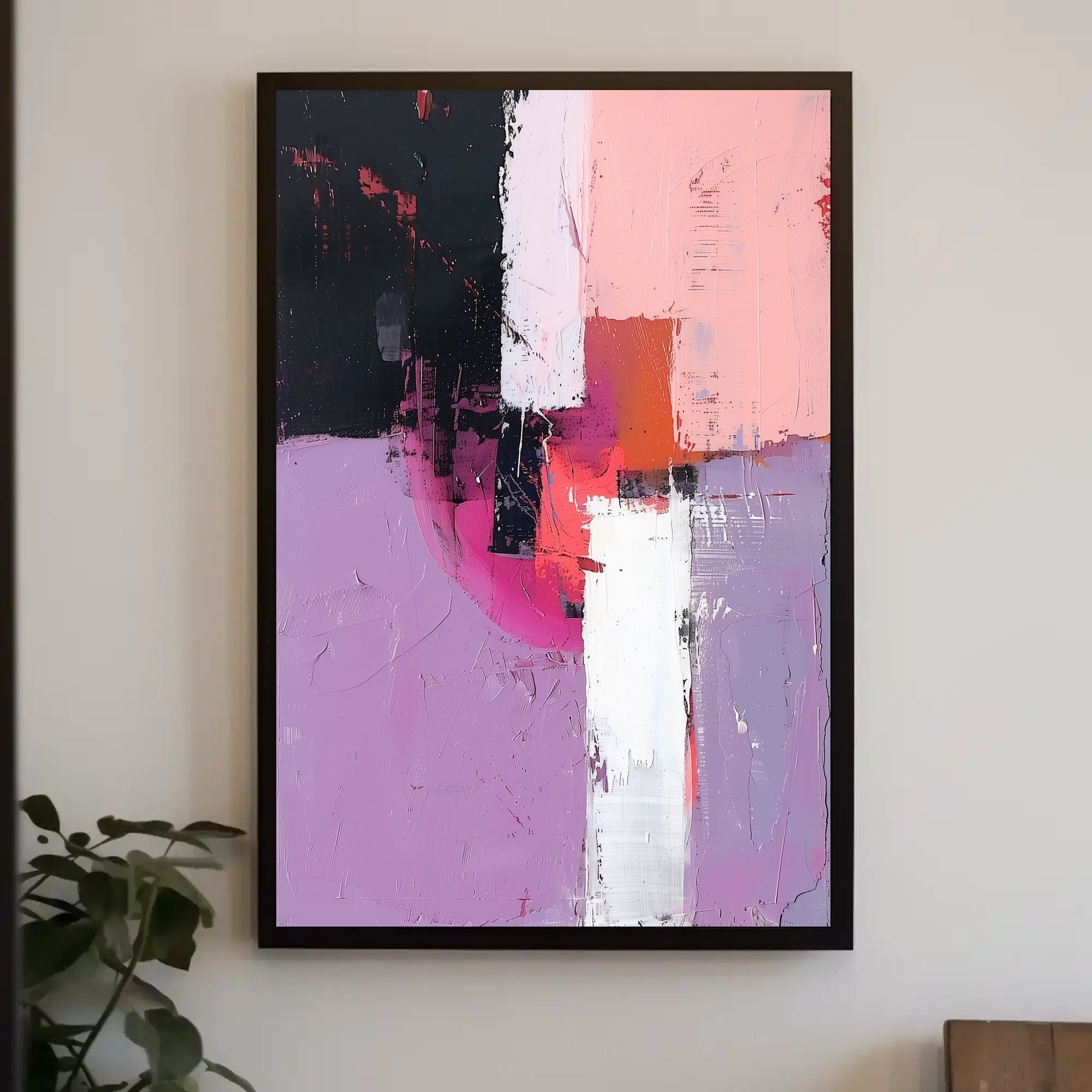 Colorful Abstract Art Print for Artistic Expression Poster PosterGoat