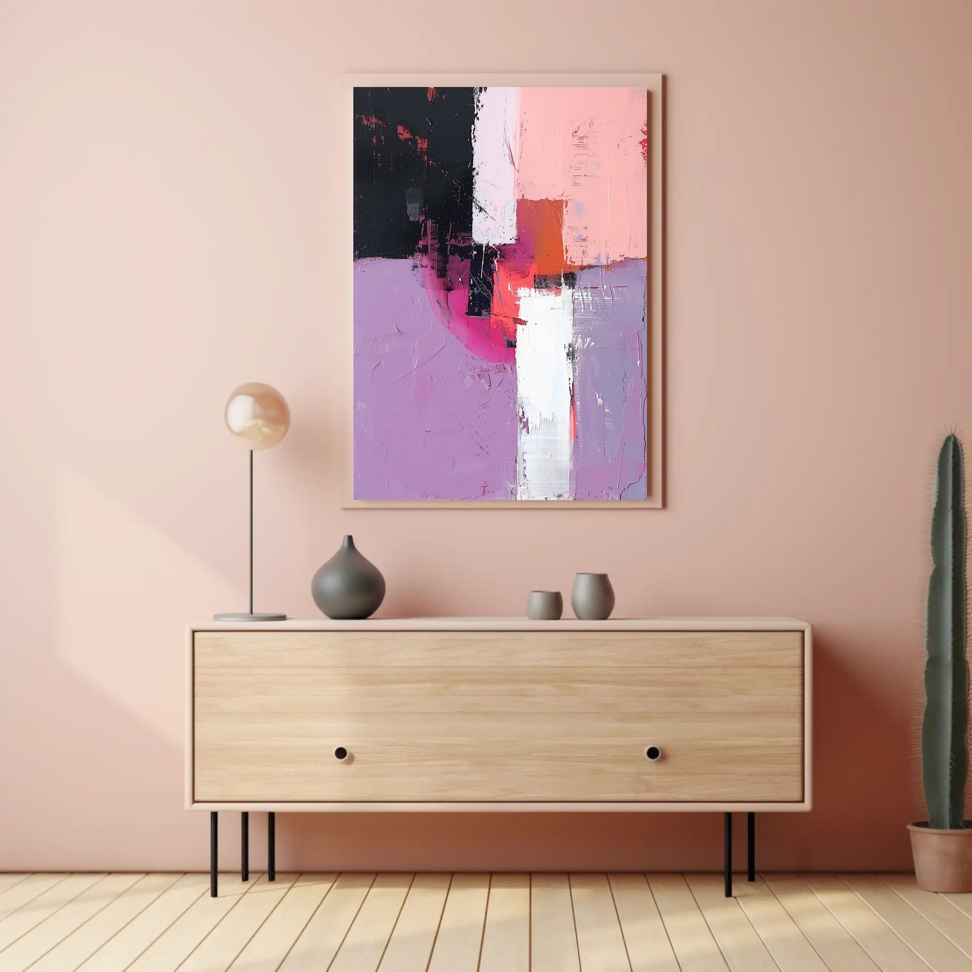 Colorful Abstract Art Print for Artistic Expression Poster PosterGoat