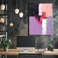 Colorful Abstract Art Print for Artistic Expression Poster PosterGoat
