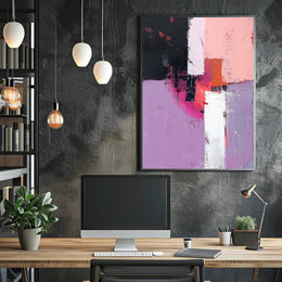 Colorful Abstract Art Print for Artistic Expression Poster PosterGoat