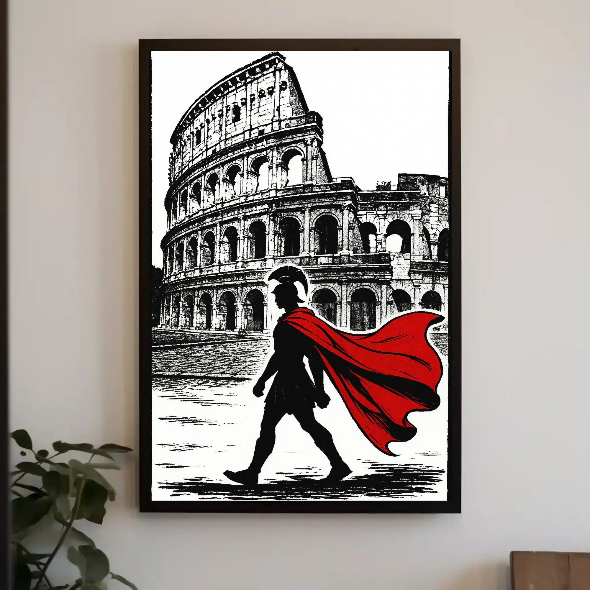 Colosseum Glory: Ancient Rome Heritage Poster PosterGoat