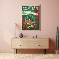 Comitan Landscape Travel Art Print Travel Poster PosterGoat