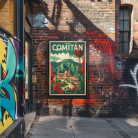 Comitan Landscape Travel Art Print Travel Poster PosterGoat