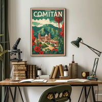 Comitan Landscape Travel Art Print Travel Poster PosterGoat