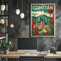 Comitan Landscape Travel Art Print Travel Poster PosterGoat