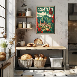 Comitan Landscape Travel Art Print Travel Poster PosterGoat