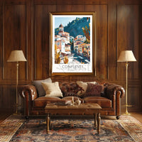 Conflenti Italy Mediterranean Poster PosterGoat