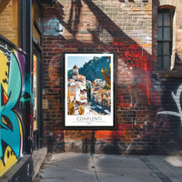 Conflenti Italy Mediterranean Poster PosterGoat