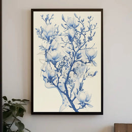 Connection of Humanity and Nature in Artistic Poster PosterGoat