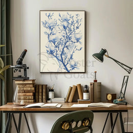 Connection of Humanity and Nature in Artistic Poster PosterGoat