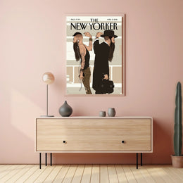 Contemporary and Traditional Style Fusion Artistic Poster PosterGoat