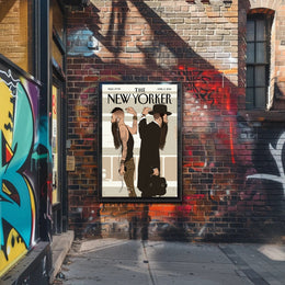 Contemporary and Traditional Style Fusion Artistic Poster PosterGoat