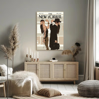 Contemporary and Traditional Style Fusion Artistic Poster PosterGoat